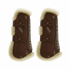 Clearance - Guêtres ouvertes mouton vegan Bamboo Elastic x2 Guêtres Ouvertes