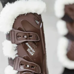 Clearance - Guêtres ouvertes mouton vegan Bamboo Elastic x2 Guêtres Ouvertes