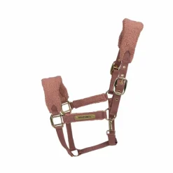 Collection "Minis" Kentucky|Licols Poneys*Kentucky Horsewear - Licol polaire Teddy vieux Rose