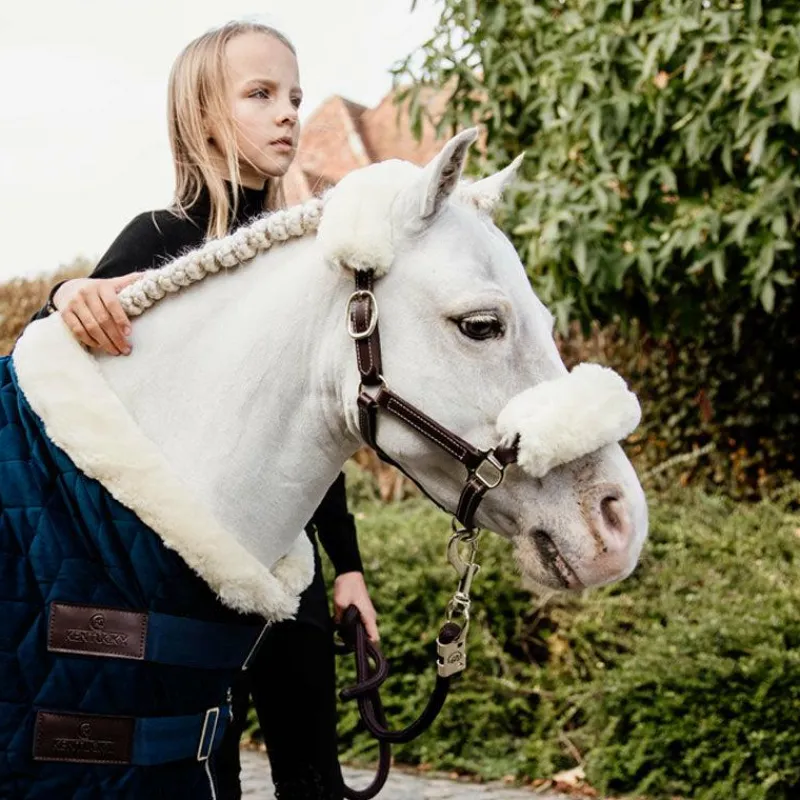 Collection "Minis" Kentucky|Licols Poneys*Kentucky Horsewear - Licol en cuir mouton pour Minis