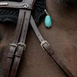 Collection "Minis" Kentucky|Accessoires De Bridons Poneys*Kentucky Horsewear - Lucky charms pierre Bleu