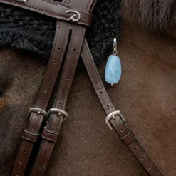 Collection "Minis" Kentucky|Accessoires De Bridons Poneys*Kentucky Horsewear - Lucky charms pierre light blue Bleu