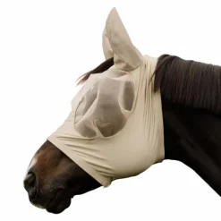 Collection "Minis" Kentucky|Masques Anti-Mouches Poneys*Kentucky Horsewear - Masque anti-mouches Slim Fit Beige