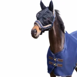 Masques Anti-Mouches|Masques Anti-Mouches*Kentucky Horsewear - Masque anti-mouches Slim Fit Noir