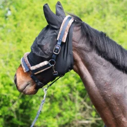 Masques Anti-Mouches|Masques Anti-Mouches*Kentucky Horsewear - Masque anti-mouches Slim Fit Noir