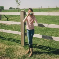 Pantalons D'Équitation*Kentucky Horsewear - Pantalon d'équitation Miami City fille émeraude Bleu