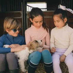 Clearance - Pantalon d'équitation Mexico City garçon anthracite Enfant Pantalons D'Équitation