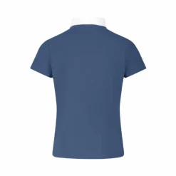 Polos Et Chemises*Kentucky Horsewear - Polo de concours Osaka Kids garçon manches courtes Marine