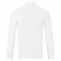 Polos Et Chemises|Polos Et Chemises*Kentucky Horsewear - Polo de concours manches longues homme Classic Blanc