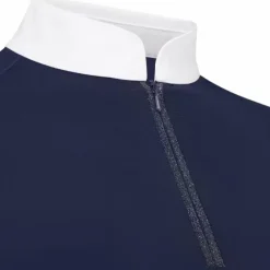 Polos Et Chemises*Kentucky Horsewear - Polo de concours manches courtes femme Classic Marine