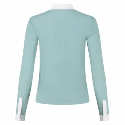 New - Polo de concours manches longues femme Heritage Air dusty blue Polos Et Chemises