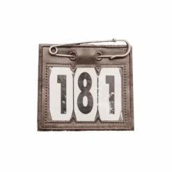 Sale - Porte numéro PVC marron Concours Complet D'Equitation|Accessoires De Concours Complet