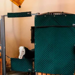 Portes Et Tentures De Box*Kentucky Horsewear - Protection de tête foncé Vert