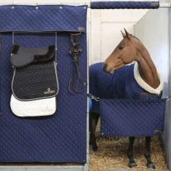 Portes Et Tentures De Box*Kentucky Horsewear - Protection de tête Marine