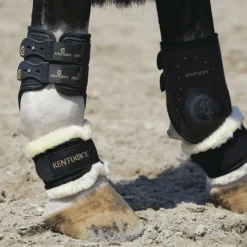Protège-Paturons*Kentucky Horsewear - Protège-paturons mouton Noir