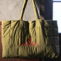 Sacs Lifestyle*Kentucky Horsewear - Sac rembourré Logo Kentucky kaki Vert