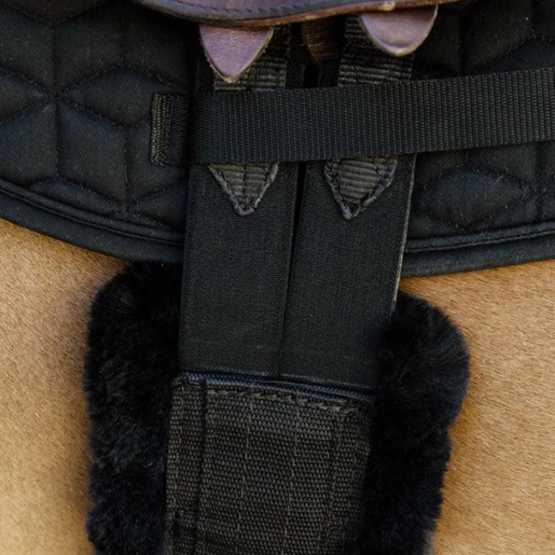 Collection "Minis" Kentucky|Sangles Classiques*Kentucky Horsewear - Sangle mouton / Noir