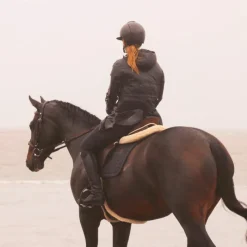 Concours Complet D'Equitation|Bavettes*Kentucky Horsewear - Sangle bavette mouton Marron