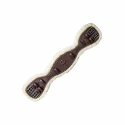 Collection "Minis" Kentucky|Sangles Courtes*Kentucky Horsewear - Sangle anatomique courte mouton Marron