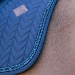 Tapis Cso/ Mixtes|Tapis De Selle*Kentucky Horsewear - Tapis de selle Metal Chain Marine