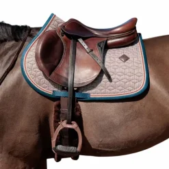 Collection "Minis" Kentucky|Tapis De Selle Poneys*Kentucky Horsewear - Tapis de selle pied de poule / navy Bordeaux