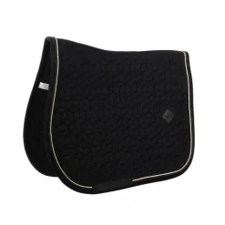 Tapis De Selle|Tapis Cso/ Mixtes*Kentucky Horsewear - Tapis de selle Basic Velvet jumping Noir