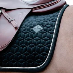 Tapis De Selle|Tapis Cso/ Mixtes*Kentucky Horsewear - Tapis de selle Basic Velvet jumping Noir