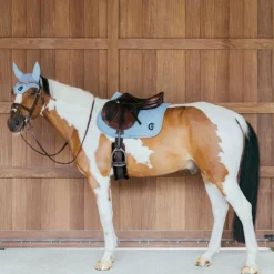 Best - Tapis de selle Wave jumping 3D logo clair Tapis Cso/ Mixtes|Tapis De Selle