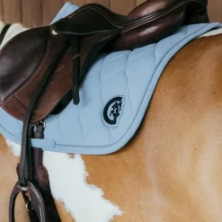 Best - Tapis de selle Wave jumping 3D logo clair Tapis Cso/ Mixtes|Tapis De Selle