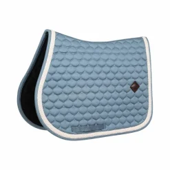 Tapis Cso/ Mixtes|Tapis De Selle*Kentucky Horsewear - Tapis de selle Plaited Cord ciel Bleu