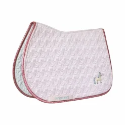 Outlet - Tapis de selle tête de licorne paillettes tendre Collection "Minis" Kentucky|Tapis De Selle Poneys