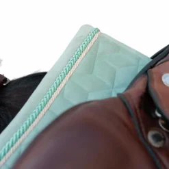 Tapis De Selle|Tapis Cso/ Mixtes*Kentucky Horsewear - Tapis de selle Velvet mint Vert