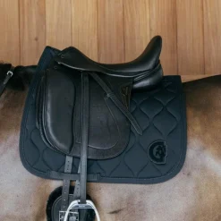 Dressage|Tapis De Dressage*Kentucky Horsewear - Tapis de dressage Wave 3D logo Noir