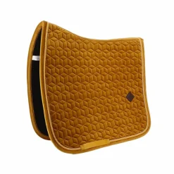 Dressage|Tapis De Dressage*Kentucky Horsewear - Tapis de dressage Velvet Moutarde Jaune