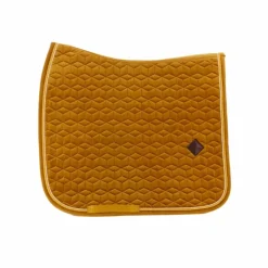 Dressage|Tapis De Dressage*Kentucky Horsewear - Tapis de dressage Velvet Moutarde Jaune