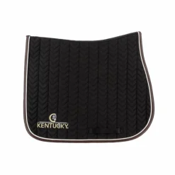 Tapis Cso/ Mixtes|Tapis De Selle*Kentucky Horsewear - Tapis de selle Fishbone cuir Noir