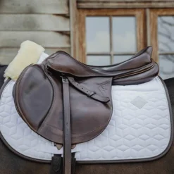 Tapis/ Amortisseur|Tapis De Selle*Kentucky Horsewear - Tapis de selle Skin Friendly Blanc