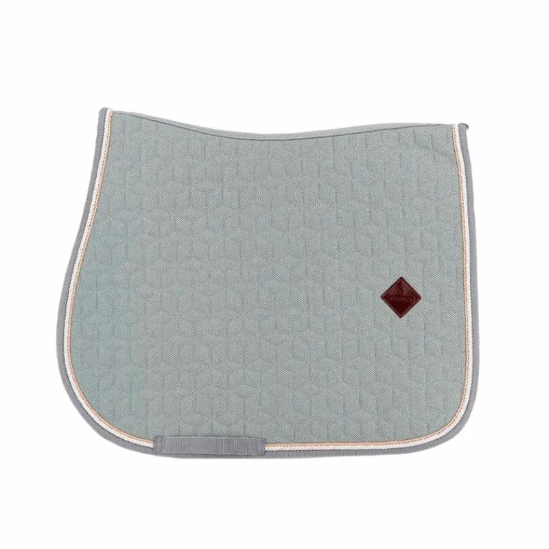 Tapis Cso/ Mixtes|Tapis De Selle*Kentucky Horsewear - Tapis de selle Laine bleu clair BleuVarianteCheval/ Poney D / Bleu - 79,99€