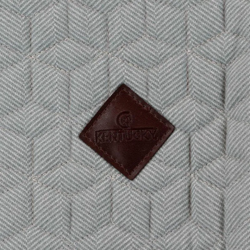 Tapis Cso/ Mixtes|Tapis De Selle*Kentucky Horsewear - Tapis de selle Laine bleu clair BleuVarianteCheval/ Poney D / Bleu - 79,99€