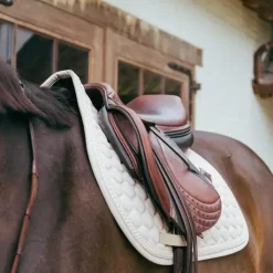 Tapis Cso/ Mixtes|Tapis De Selle*Kentucky Horsewear - Tapis de selle Plaited Cord Beige