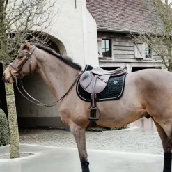 Best - Tapis de dressage Basic Velvet noir Dressage|Tapis De Dressage