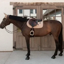 Tapis Cso/ Mixtes|Tapis De Selle*Kentucky Horsewear - Tapis de selle Velvet Mini Pearls Beige