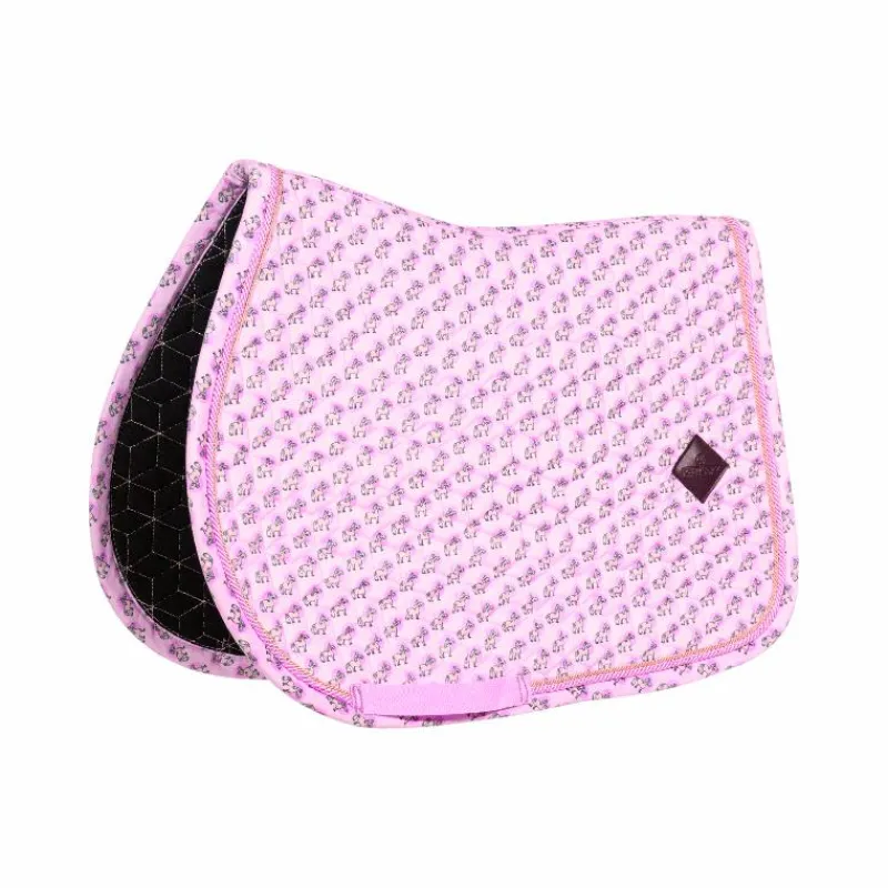 Collection "Minis" Kentucky|Tapis De Selle Poneys*Kentucky Horsewear - Tapis de selle Collection Sammy vieux Rose