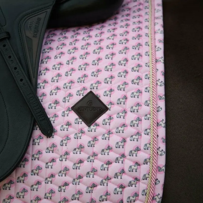 Collection "Minis" Kentucky|Tapis De Selle Poneys*Kentucky Horsewear - Tapis de selle Collection Sammy vieux Rose