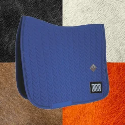 Tapis De Dressage|Tapis De Selle*Kentucky Horsewear - Tapis de dressage fishbone Marine