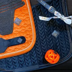 Hot - Tapis de selle Velvet Pearls jumping Tapis Cso/ Mixtes|Tapis De Selle