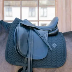 Tapis De Dressage|Tapis De Selle*Kentucky Horsewear - Tapis de dressage Metal Chain Noir