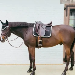 Tapis De Dressage|Tapis De Selle*Kentucky Horsewear - Tapis de dressage Plaited Cord Noir