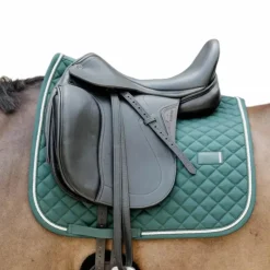 Tapis De Dressage|Dressage*Kentucky Horsewear - Tapis de dressage Diamond Rope pin Vert