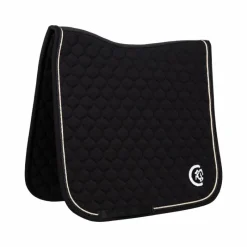 Tapis De Dressage|Tapis De Selle*Kentucky Horsewear - Tapis de dressage 3D logo Onion Quilt Noir